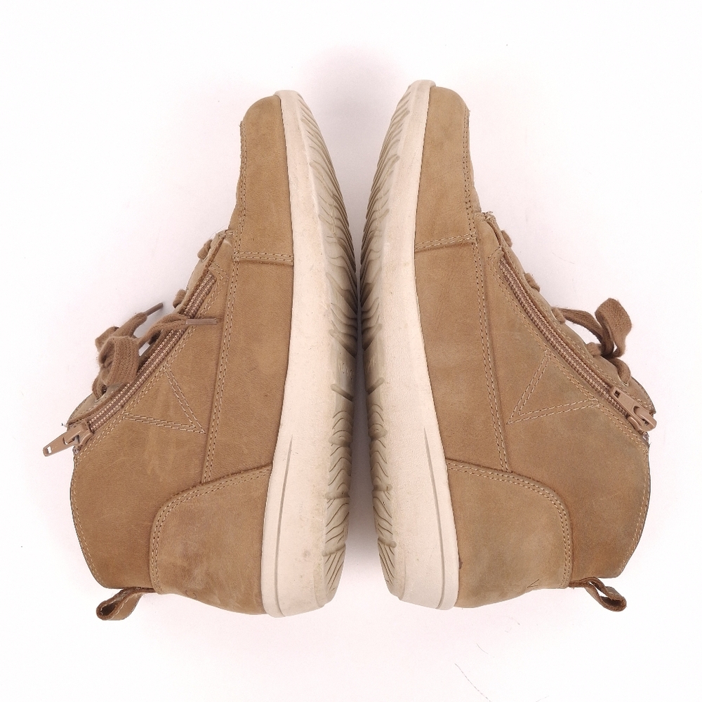 Vionic Shawna sneaker boots leather comfort arch support weather resistant tan - Picture 7 of 10